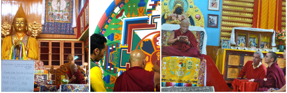 Kalachakra: a break, courses and Jhado Rinpoche in monsoon