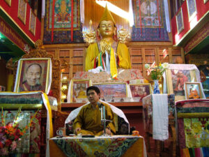 Serkong Tsenshab Rinpoche giving a Dharma teaching in English, September 29th