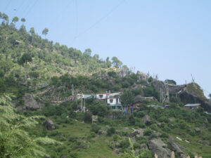The Padmasambhava caves above Tso Pema