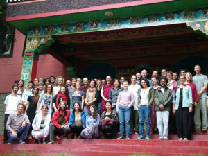 Geshe Kelsang Wangmo and 50 participants of “Bodhicitta” course (11 days), June 2016
