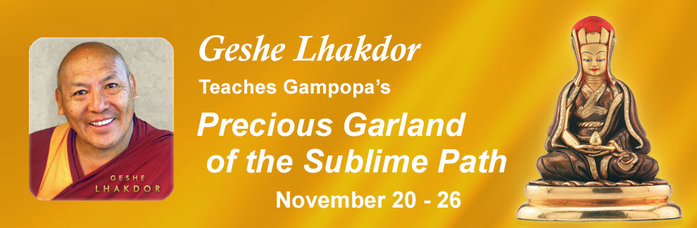 Geshe Lhakdor - Precious Garland of the Sublime Path